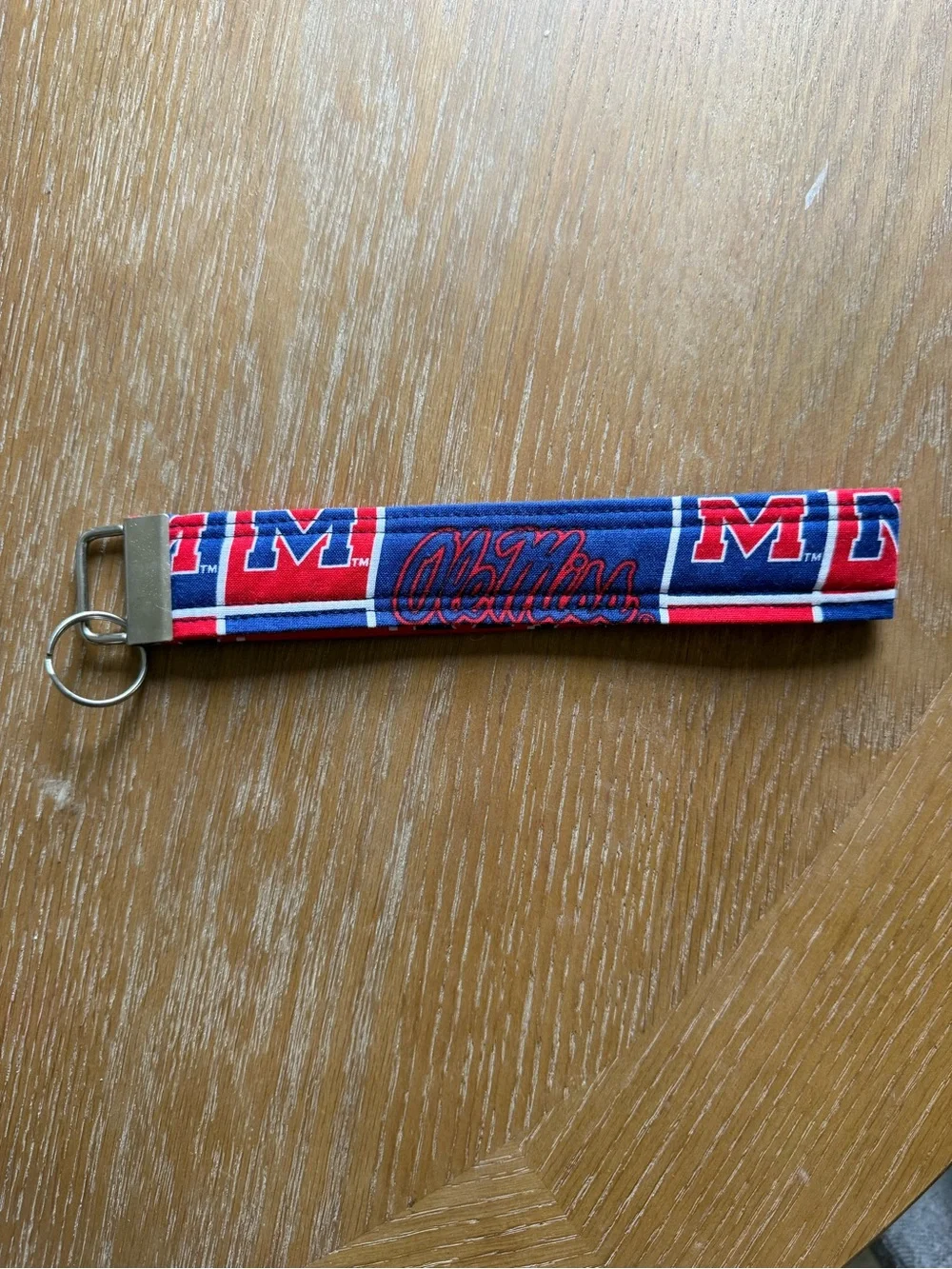 Ole Miss Key Fob Wristlet